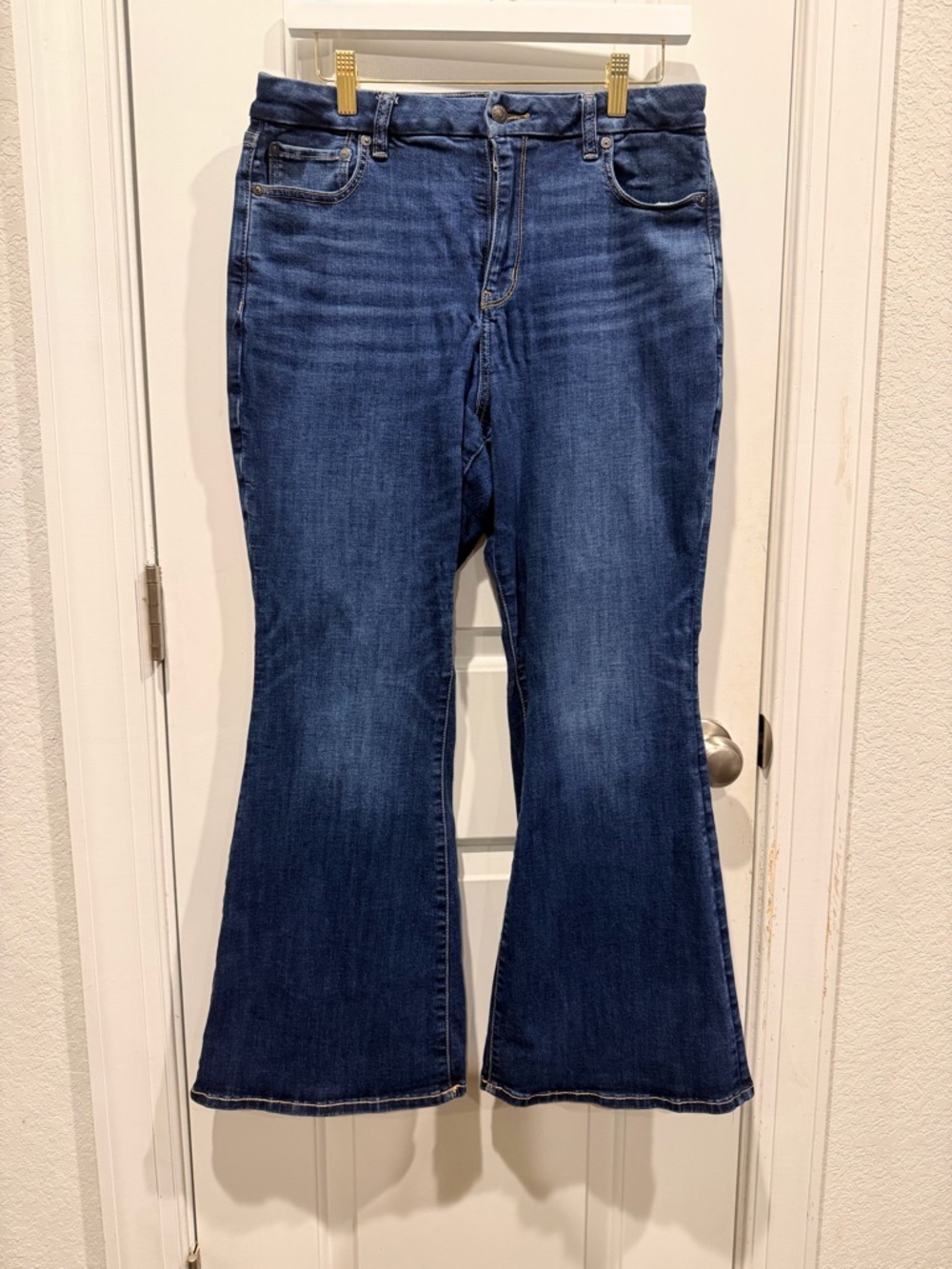 American Eagle Outfitters Dark Blue Flare Jeans
